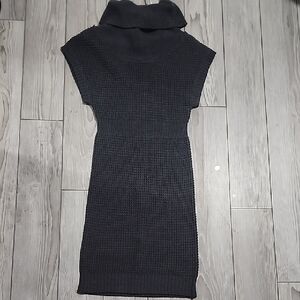 Rue21 Charcoal Cowl Neck Sweater Dress